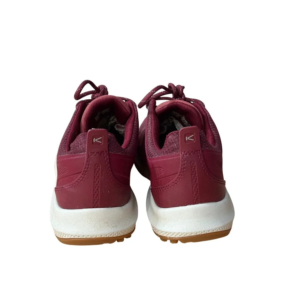 KEEN Women's Size 9 Explore Waterproof Sneakers 1021664 Tawny Port Red - Picture 2 of 10
